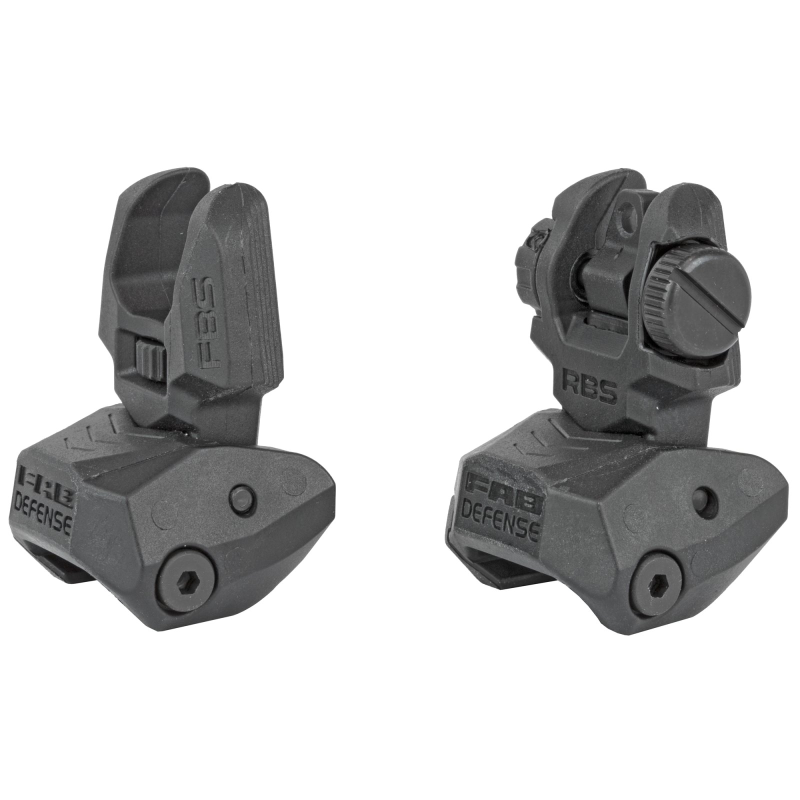 Buy FAB Defense Fxfrbs Front/ Folding Back-Up S Ar-15/ M16/ M4 LOW Profile Dual online