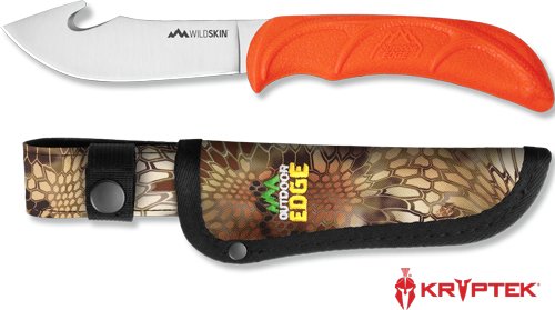 Buy Outdoor Edge WildSkin WS-10C 4 In Gut-Hook Knife with Sheath online