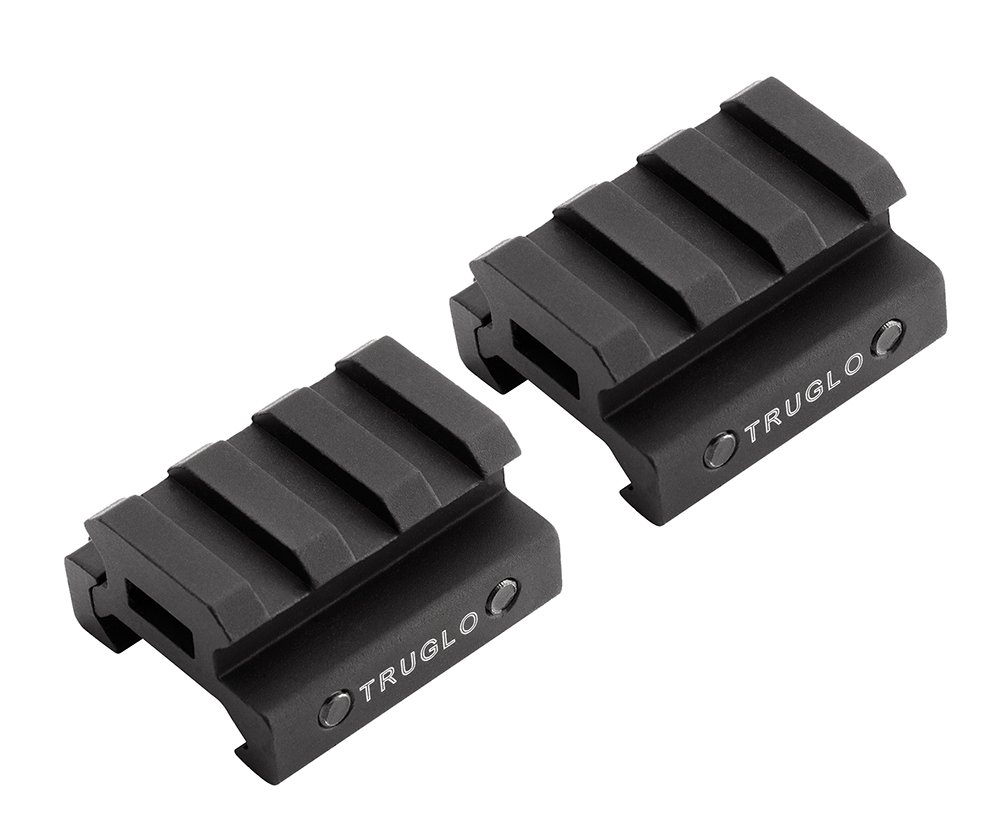 TruGlo Riser Mount Picatinny 1/2" 2 Piece TG8972B - TRU Ball