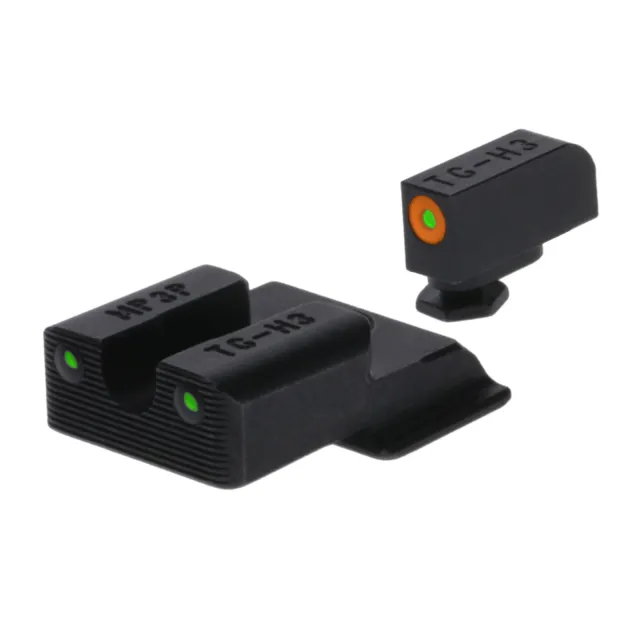 TRUGLO TG231MP3C Tritium Pro Night Sights CNC Steel