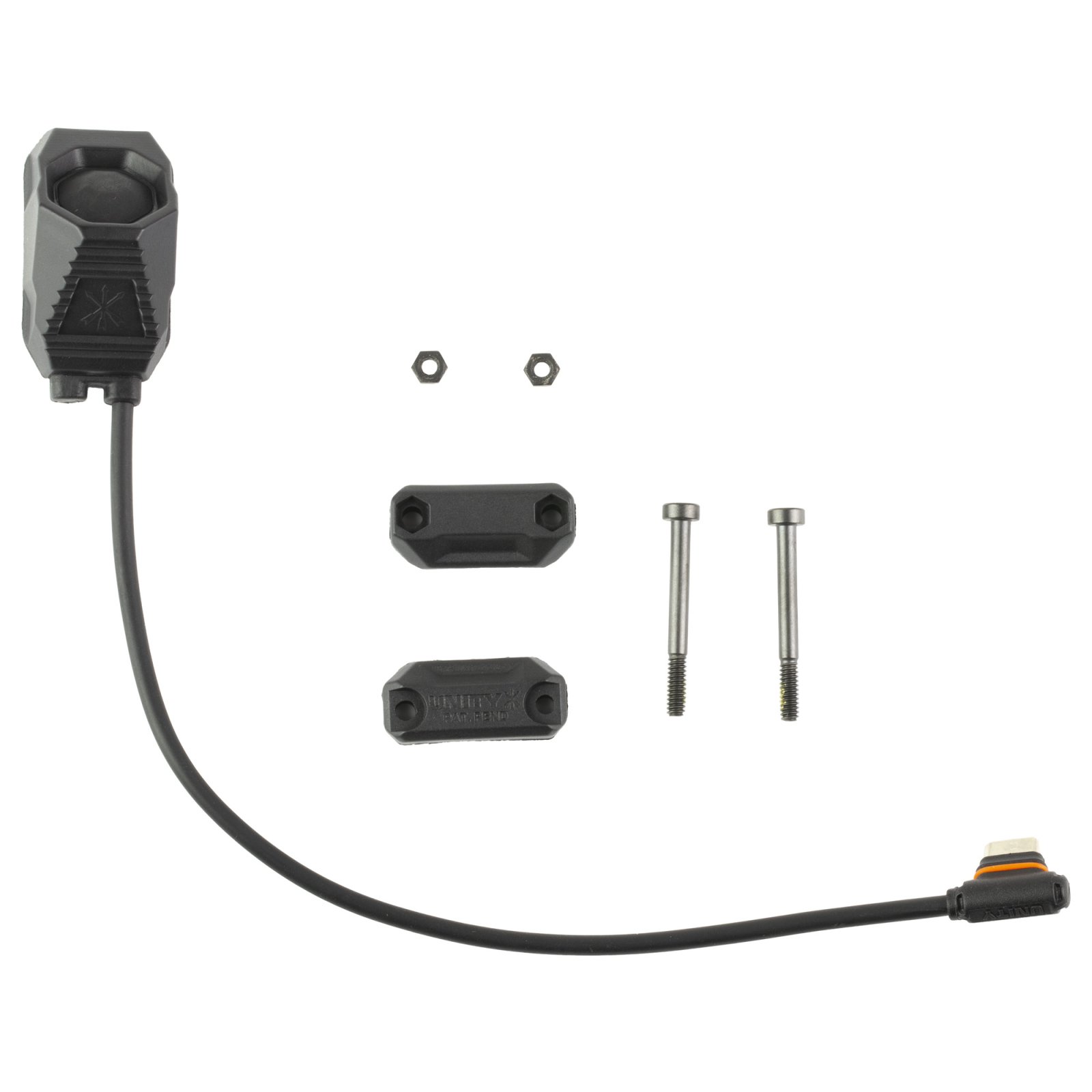 Unity Tactical AXNSLUC7B Axon SL Single Lead Black USB-C Remote Switch - Unity Tactical