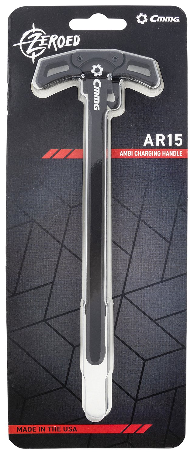 CMMG 55BA5A4 Zeroed Ambidextrous Charging Handle 7075-T6 Aluminum AR-15 - CMMG
