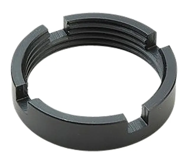 Ergo Grip 4971B Castle Nut Steel Black for AR-Platform - Ergo Grip