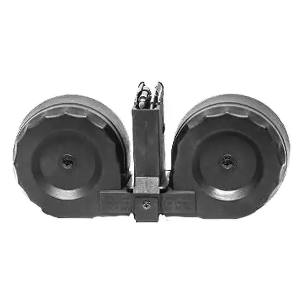 KCI KCI-MZ067 5.56 NATO/223 REM 100-Round Drum Magazine Black - KCI USA - 5.56 NATO|223 REM