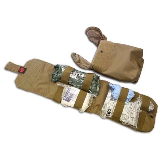 Blue Force Gear HW-TKN-MTKN-ESS-CB Trauma Kit Coyote Brown 2.5x4.5x7 In - Blue Force Gear