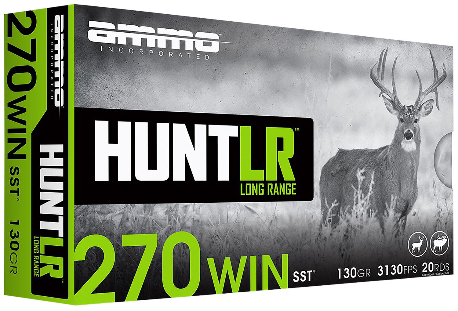Ammo Inc. Signature 270 Win 130gr SST Brass Rifle Ammo 20rd - Ammo Inc. - 270 Win