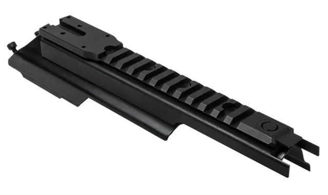 NcSTAR MAKMDV2 AK Micro Dot Mount Rail Receiver Cover Gen 2 9.5 In Black - NcSTAR