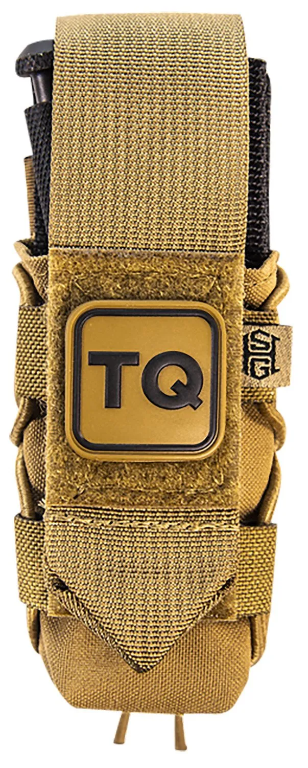High Speed Gear 11TQ00CB Tourniquet TACO Coyote Brown Nylon MOLLE Pouch - High Speed Gear