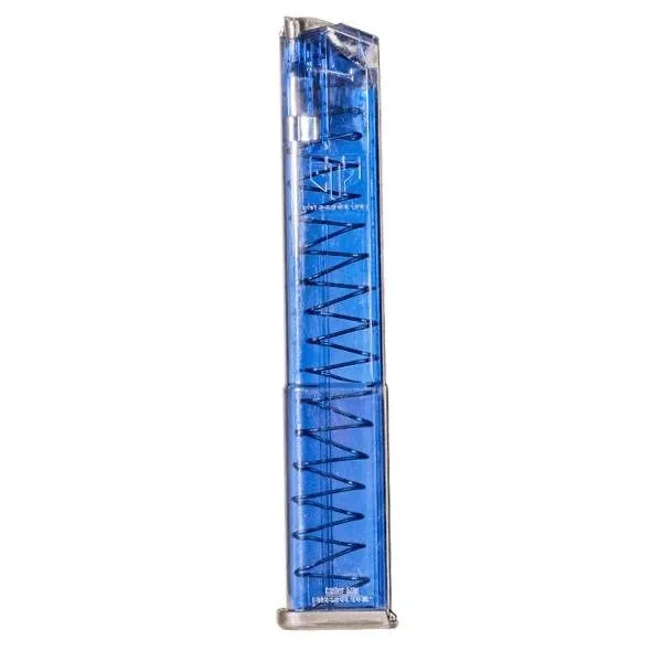 Buy Elite Tactical Systems GLK18G2BLU 9mm 32rd Blue Translucent online
