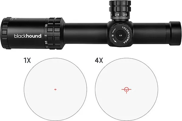 Blackhound Optics Matte Black/ Waterproof & Shock Proof - Blackhound Optics
