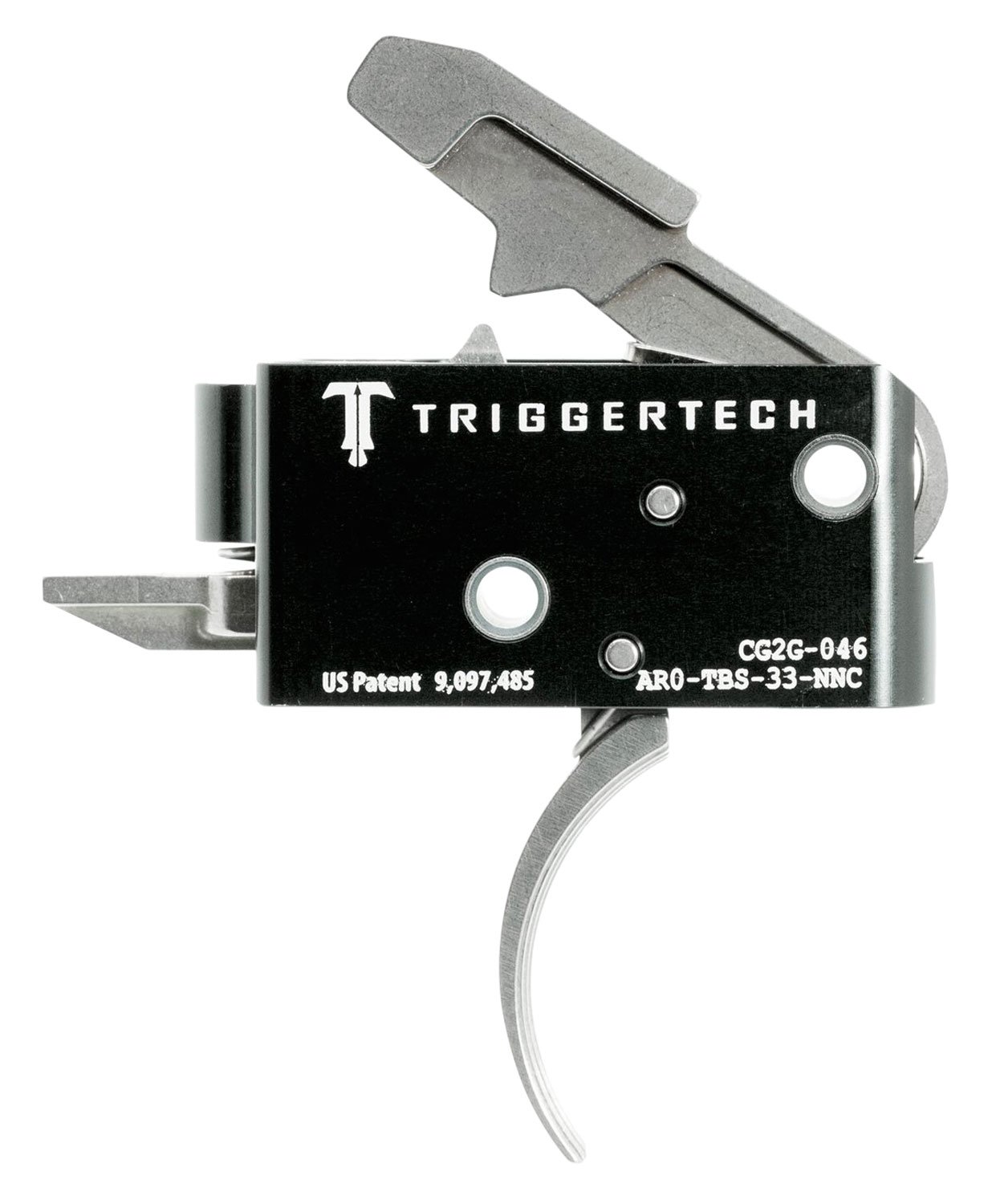 TRIGGERTECH AR-15 Competitive Curved Two Stage Trigger AR0-TBS-33-NNC - TRIGGERTECH