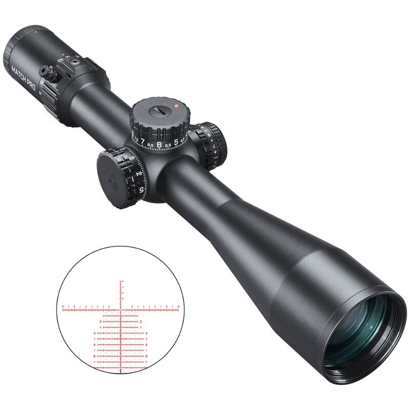Bushnell Match Pro ED MP53056DMI 56mm First Focal Plane MRAD Black - Bushnell - 56MM