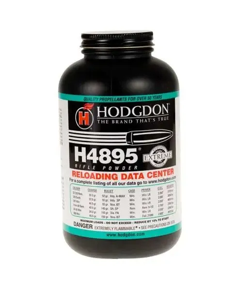 Hodgdon Extreme H4895 Rifle Powder Multi-Caliber 1lb - Hodgdon - 1 LB