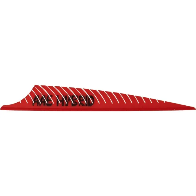 Buy AAE PHNXRD50 Hybrid Vanes Red 50pk, 3.5"x0.5", 10 Grains, Shield Cut online