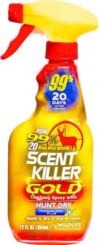 Wildlife Research 1252 Scent Killer Gold Spray 12oz, 6-Pack - Wildlife Research Center