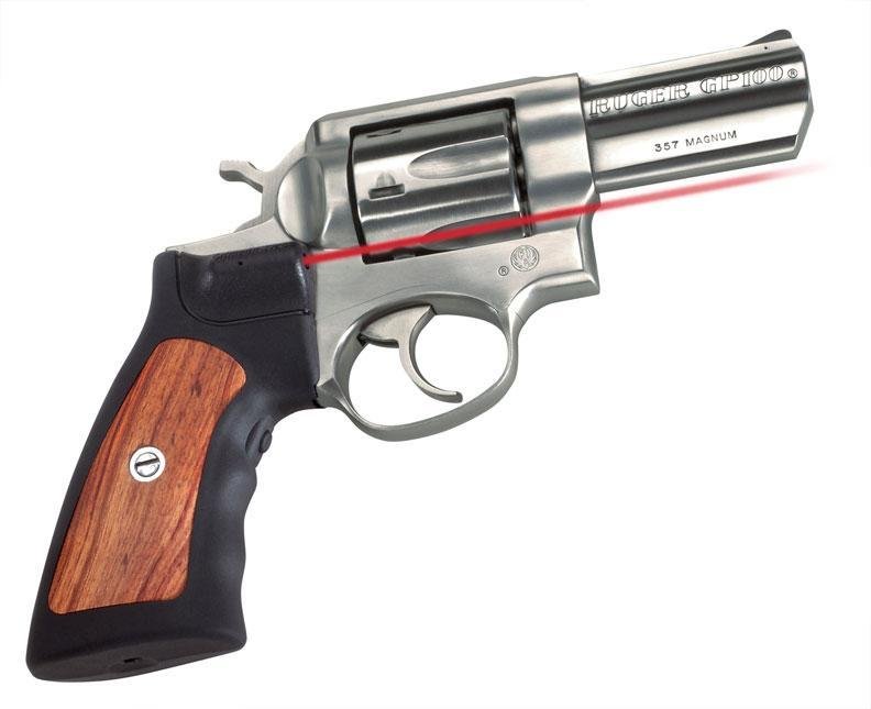 Buy Crimson Trace LG-344 Lasergrips Ruger GP100 Super Redhawk Red Laser Black online