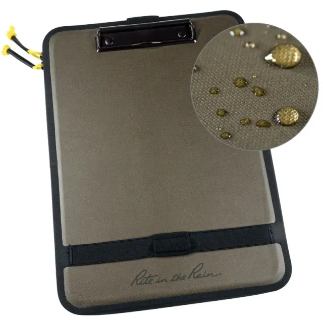 Rite in the Rain Monsoon Field Desk Clipboard w/ Storage Olive/Black - Rite in the Rain