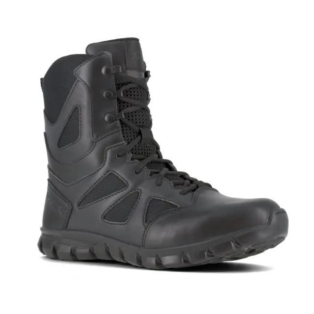Reebok Sublite Cushion Tactical Boot 8In Soft Toe Black