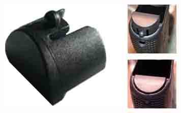 Ghost Inc. Grip Plug Gen 1-3 Glock 17 19 20 21 22 Black Polymer - Ghost Inc.