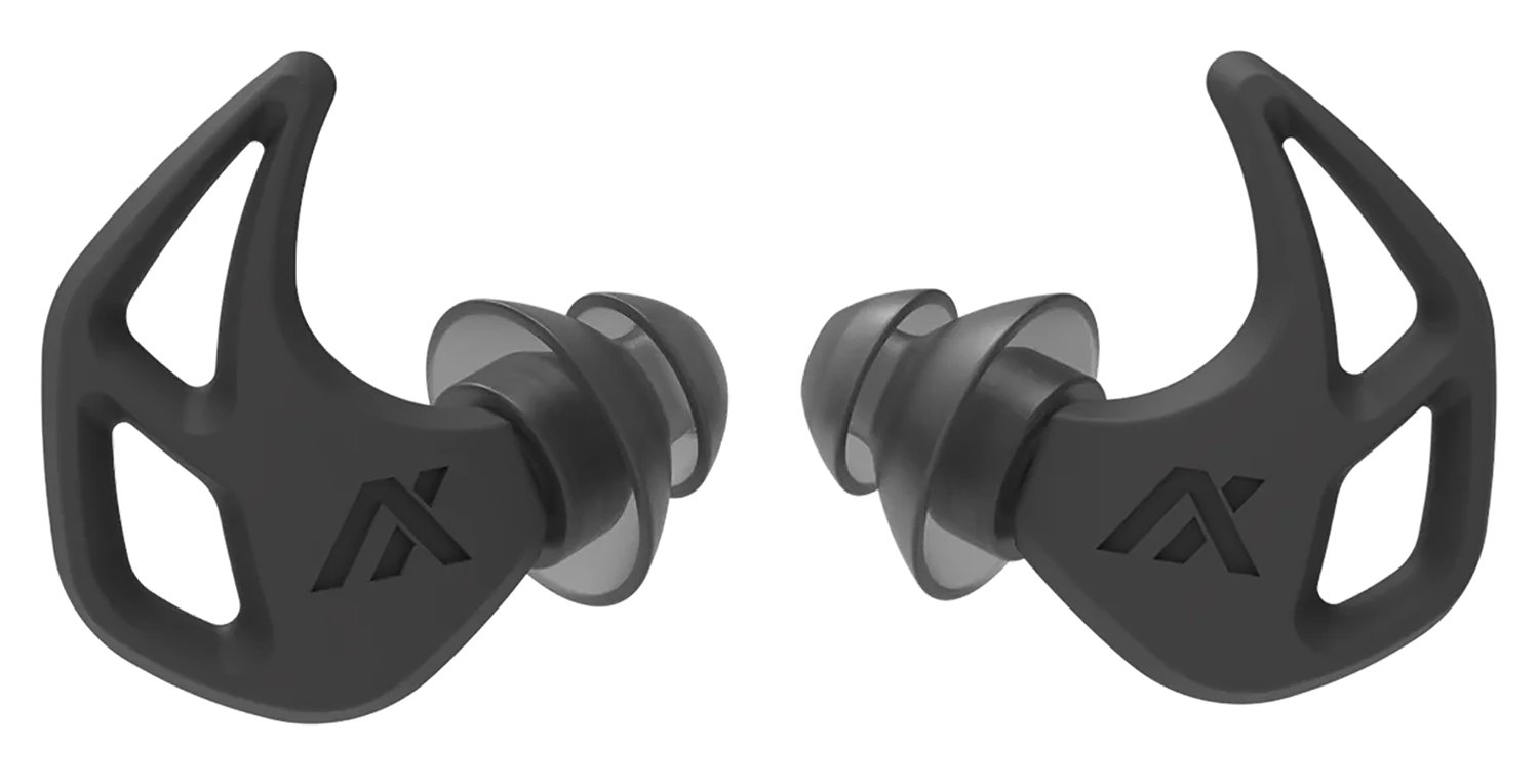 AXIL X20 Earplugs Black, Dual Noise Protection, 19-24dB, Water Resistant - AXIL
