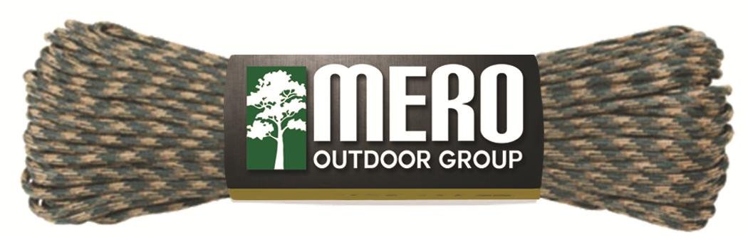 Mero 550 Paracord - 100' 550 lb Camo Pattern - E.L. Wood Braiding Co. Inc.