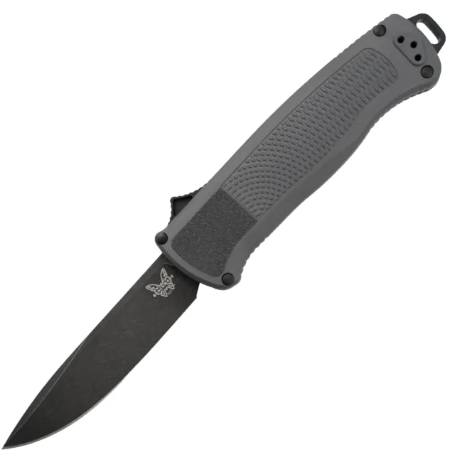 Benchmade Shootout Drop Point S30V Black Blade Dark Grey Handle
