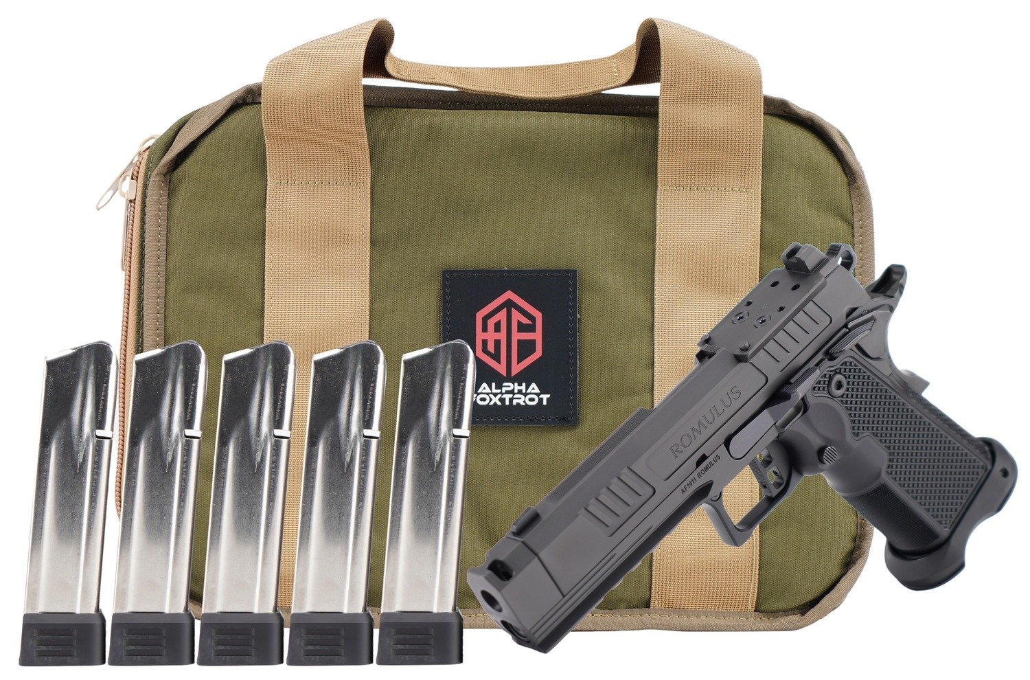Alpha Foxtrot AF1911 Romulus 9mm AA47X1CIG-XDBK20-PROM - AF - 9mm