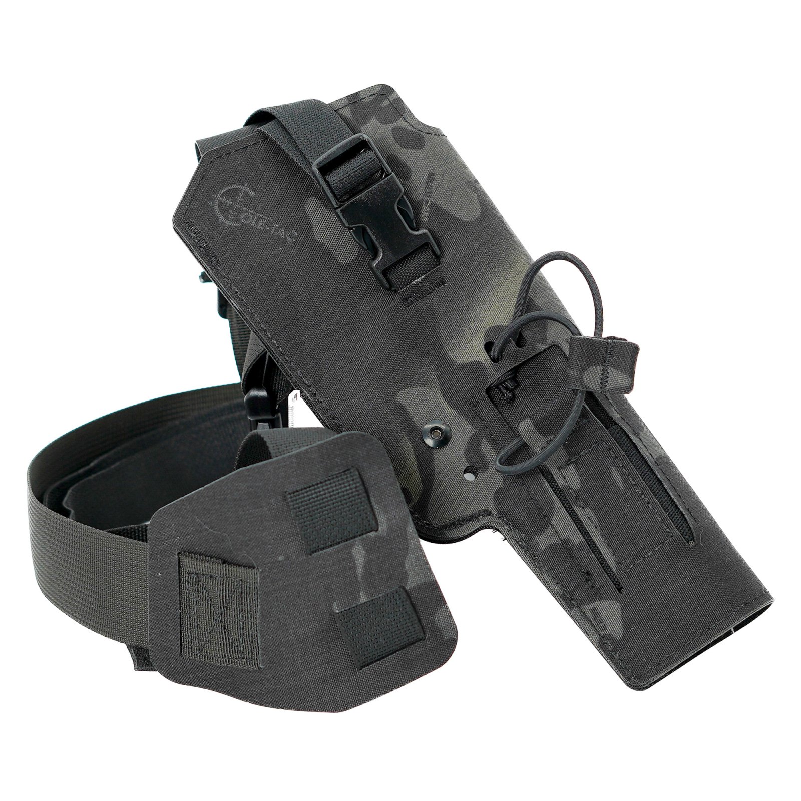 Cole-tac VW115 Varmint Wrangler Pistol Holder Multi-Cam Black Right Hand - Cole-TAC