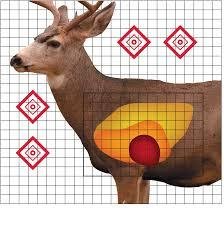 Buy Pro-Shot Mule Deer Sight In Target 25 x 25 5/ct online