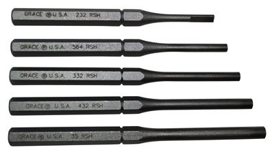 Grace USA Punch SET Roll PIN Holder OF 5 Steel GRRSH5 - Grace USA