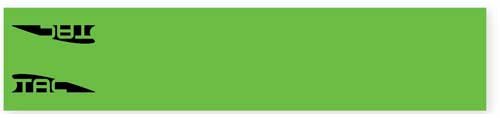 Buy TAC Vanes Arrow Wraps Green 4.675 x 1.0 in. 13 pk. online