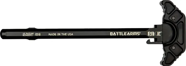 Buy Battle Arms Development BAD-RACK-15-C Rack15 MOD C Charging Handle AR-15 Black Ambidextrous Hand online