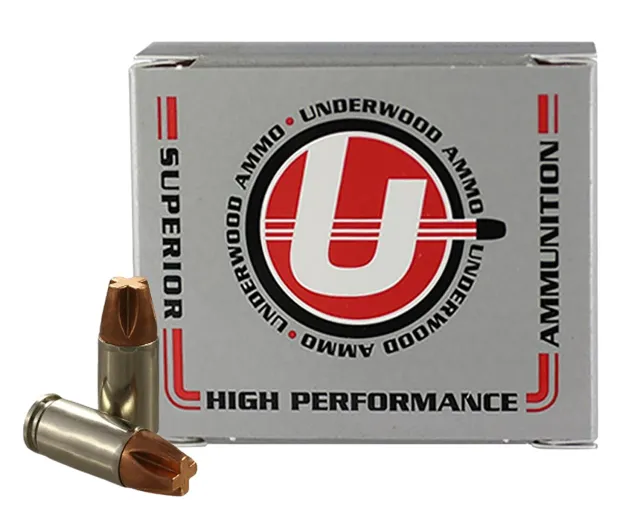 Underwood Ammo 155Underwood 155 Xtreme Penetrator 9mmLuger 115gr Solid... - Underwood Ammo - 9MM LUGER (9X19,9MM PARABELUM)