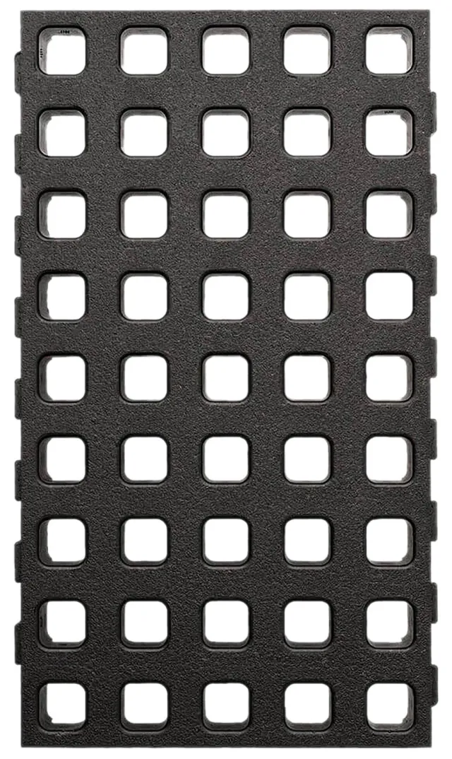 Magpul MAG1384-BLK DAKA Grid Organizer Middle Panel Black Polypropylene - Magpul Industries