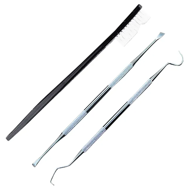 KleenBore KB-PBSET Cleaning Tool Kit 3-Piece Nylon Brush Stainless Steel Pi - Kleen Bore for sale at Smoke Wagon Firearms