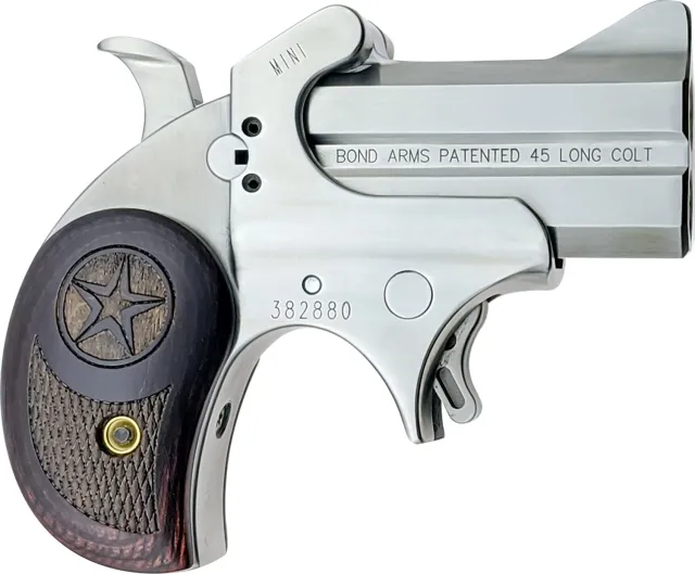 Bond ARMS Mini Original 45 Colt (Long Colt) 2.5in. Barrel 2rd - Stainl... - Bond Arms - .45 LONG COLT/.410 for sale at Bang-Bang Tactical