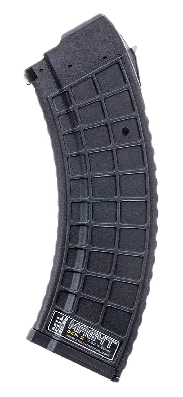 Buy Xtech Tacitcal XTT135-BLK-ELITE Elite 30Rd 7.62X39 Fits Ak-47 Black Stainless online