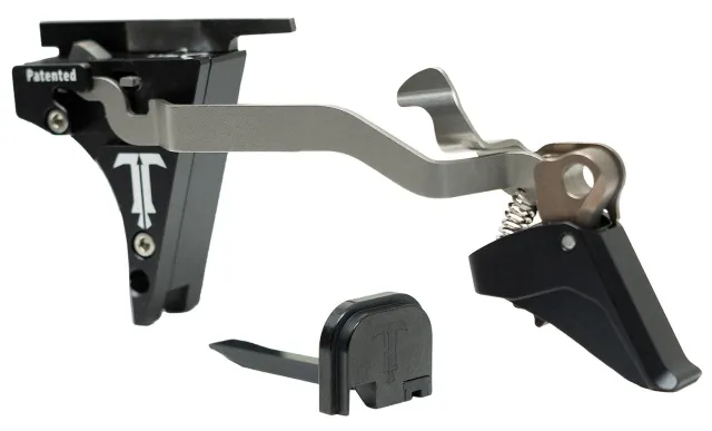 TriggerTech G9B0SBS26CIBC Glock Gen 1-5 Traditional Curved Trigger - TRIGGERTECH for sale at Smoke Wagon Firearms