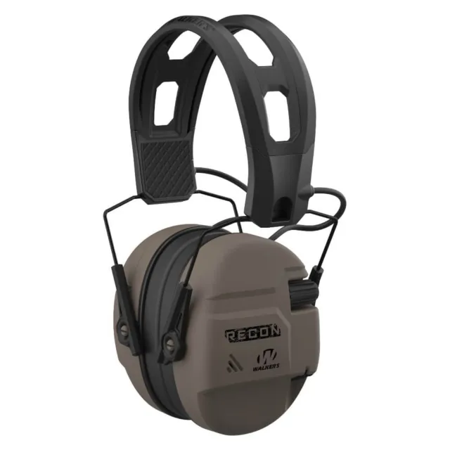 Walker's GWP-RECM-FDE Digital Muff NRR 26 IPX4 Low-Profile FDE - Walker's