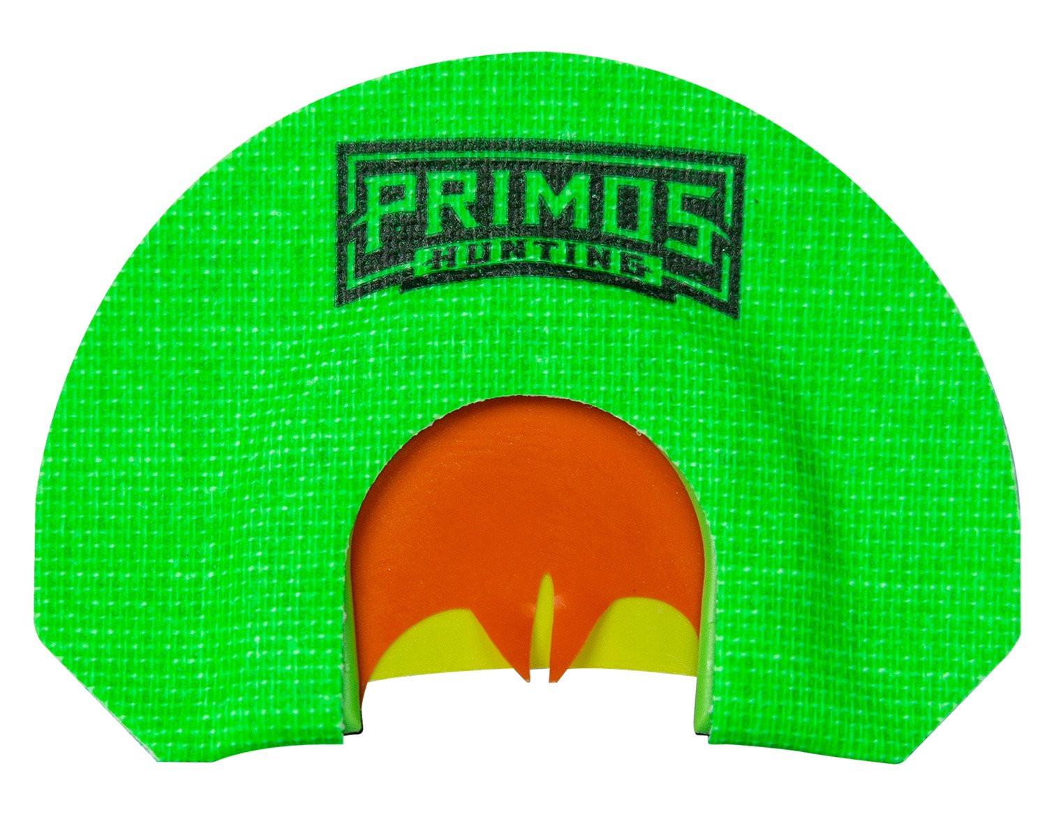 Primos PS1267 Lucy Diaphragm Call 3 Reed Bat Cut Green Plastic