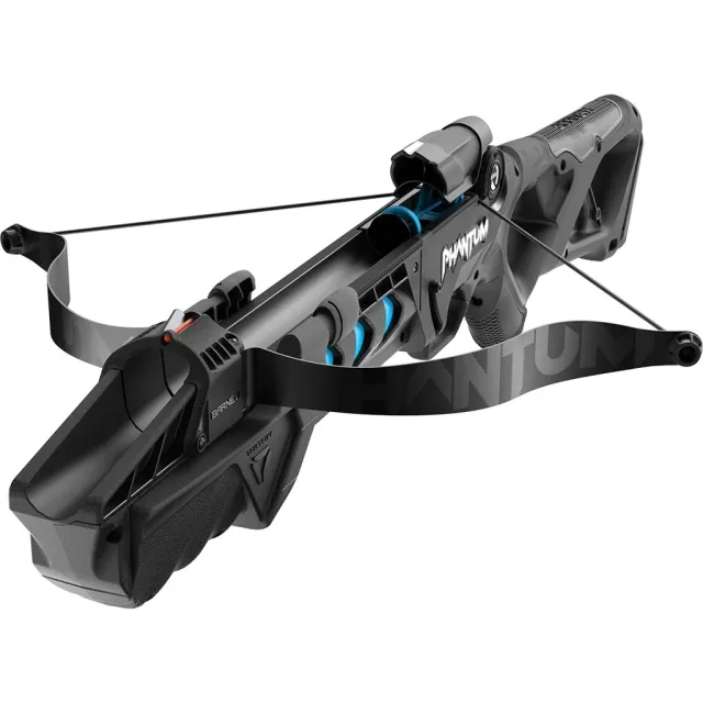 Buy Barnett Outdoors Phantom Toy Crossbow Black/Blue Fiber Optic Sight online