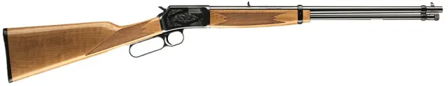 Browning BL-22 Grade II Maple Rifle 22 LR 20 in. Blued w/Engraving/AA Maple 15