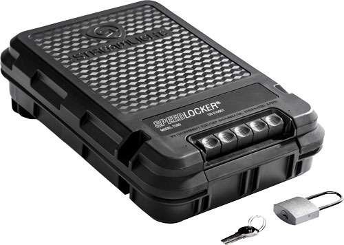 Streamlight 59000 SpeedLocker Black High-Impact Polypropylene Container - Streamlight