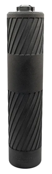 HUXWRX FLOW 65 DT SUPPRESSOR HT STAINLESS BLACK