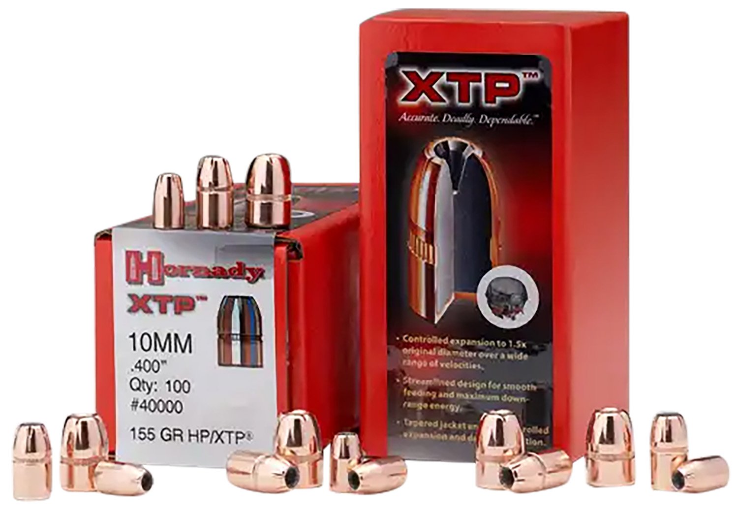 Hornady XTP Hunting 44 Caliber .430 180 gr Hollow Point - Hornady Manufacturing Company - 44 Caliber