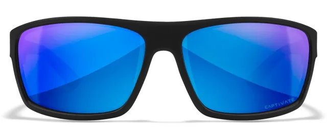 WILEYX ACPEA19 PEAK CAPTIVATE BLU MIR/MTBLK - WILEY X EYEWEAR