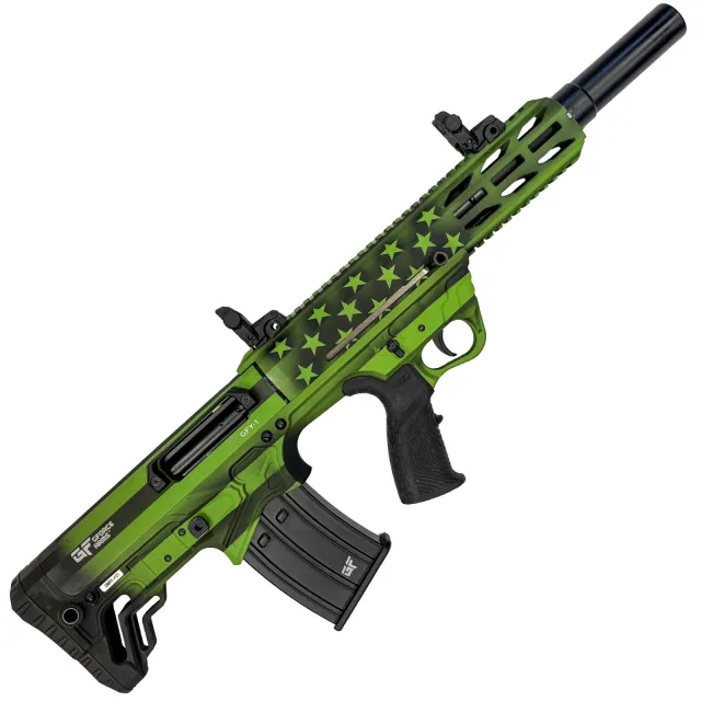 GForce Bullpup Auto 12Ga. 5+1 Zombie Green Flag 18.5" Barrel GForce.