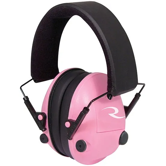 Radians PAP700CS Pink Earmuff, NRR 23 dB, Dual Microphones, Adjustable - Radians