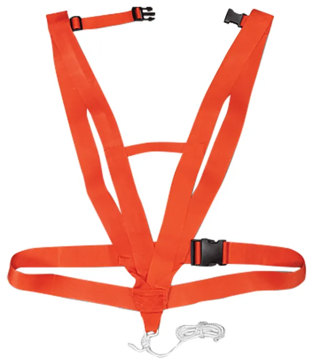 Buy Hunters Specialties Deer Drag Deluxe Harness - HS-02019, Blaze Orange online