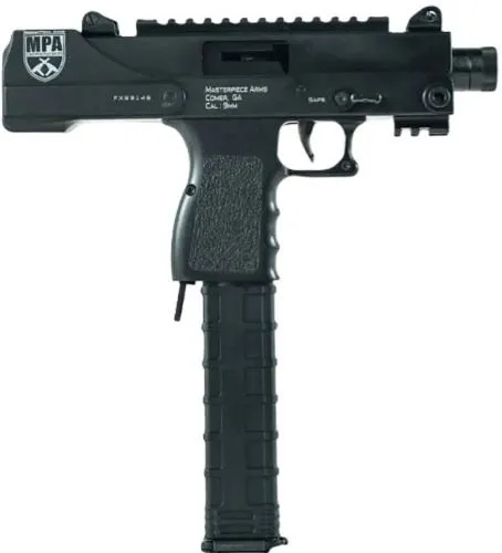MPA DEFENDER 9MM SIDE-COCKER 4.5" THREADED BLACK
